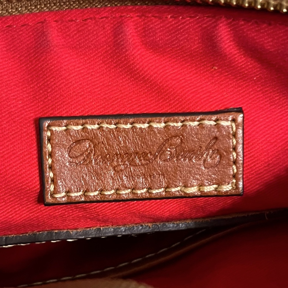 🔥Dooney & Bourke Pebble Grain Leather Ginger Crossbody with COA!🔥 - Picture 11 of 16